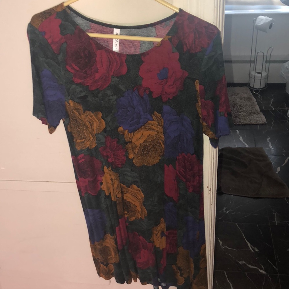 Flower skater dress